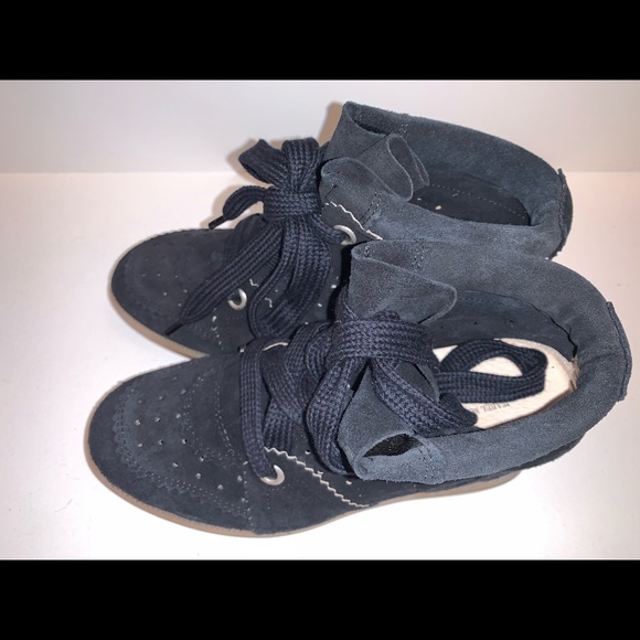 Isabel Marant Bobby Baskets in Anthracite - Picture 2 of 5